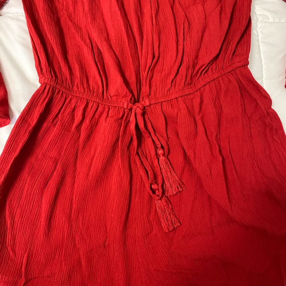 Red romper - Picture 2 of 4